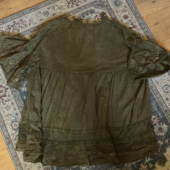 Free People Feeling Blue green tunic / dress - Picture 8 of 12